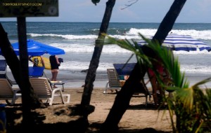 Costa Rica summer ends, swell begins in Playa Negra